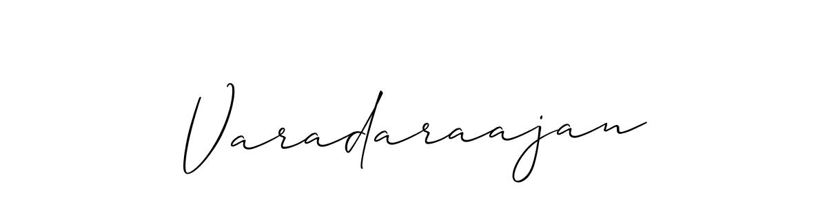Also You can easily find your signature by using the search form. We will create Varadaraajan name handwritten signature images for you free of cost using Allison_Script sign style. Varadaraajan signature style 2 images and pictures png