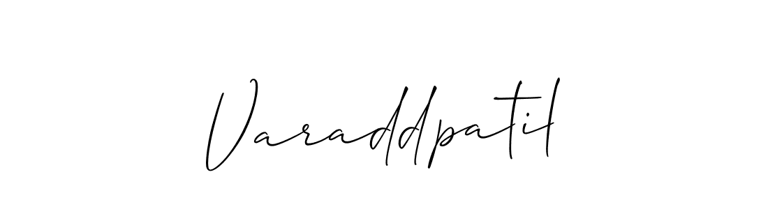 Similarly Allison_Script is the best handwritten signature design. Signature creator online .You can use it as an online autograph creator for name Varaddpatil. Varaddpatil signature style 2 images and pictures png
