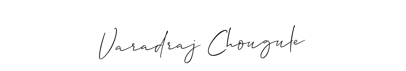 How to make Varadraj Chougule signature? Allison_Script is a professional autograph style. Create handwritten signature for Varadraj Chougule name. Varadraj Chougule signature style 2 images and pictures png