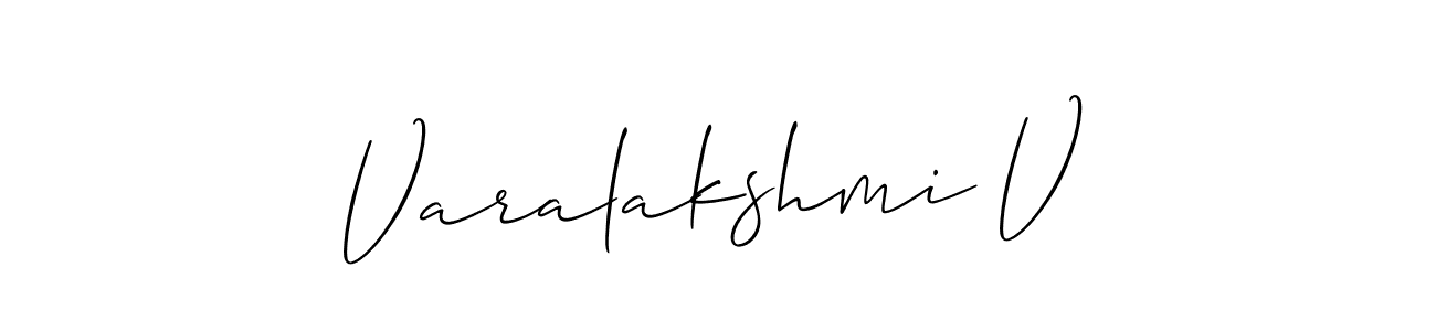 See photos of Varalakshmi V official signature by Spectra . Check more albums & portfolios. Read reviews & check more about Allison_Script font. Varalakshmi V signature style 2 images and pictures png