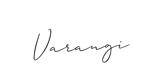 Varangi stylish signature style. Best Handwritten Sign (Allison_Script) for my name. Handwritten Signature Collection Ideas for my name Varangi. Varangi signature style 2 images and pictures png