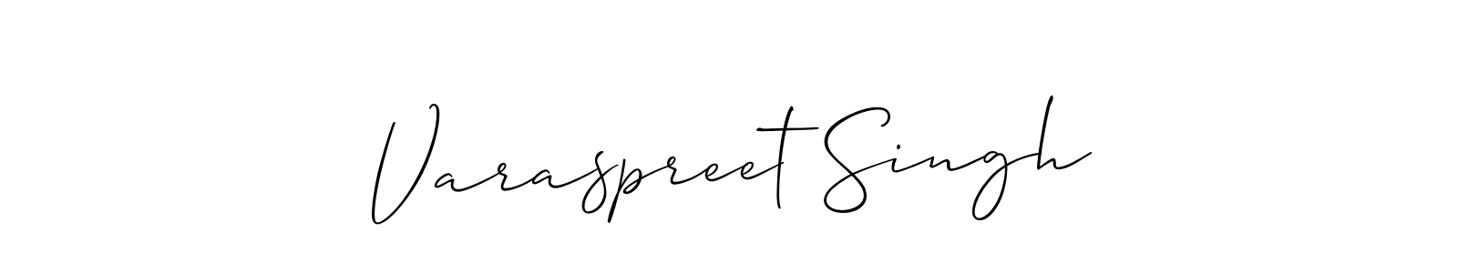You can use this online signature creator to create a handwritten signature for the name Varaspreet Singh. This is the best online autograph maker. Varaspreet Singh signature style 2 images and pictures png