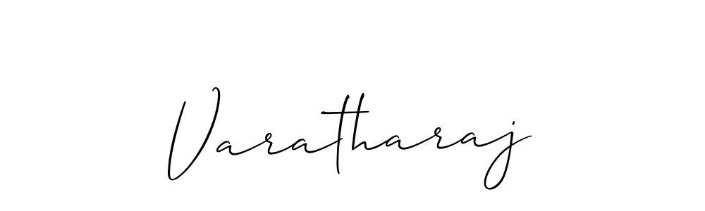 Use a signature maker to create a handwritten signature online. With this signature software, you can design (Allison_Script) your own signature for name Varatharaj. Varatharaj signature style 2 images and pictures png