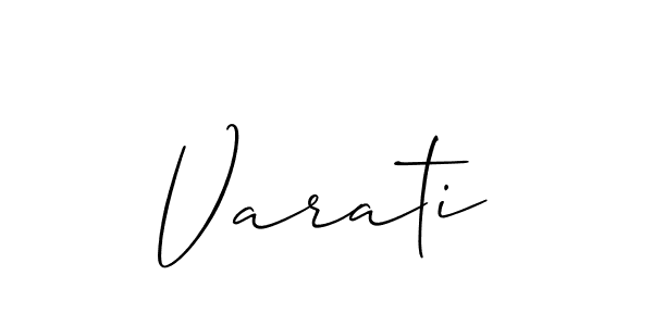 Make a short Varati signature style. Manage your documents anywhere anytime using Allison_Script. Create and add eSignatures, submit forms, share and send files easily. Varati signature style 2 images and pictures png