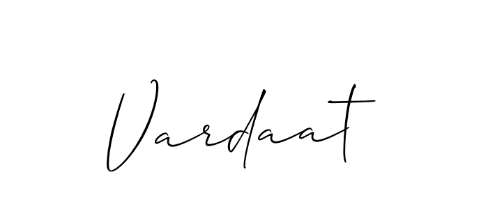 Once you've used our free online signature maker to create your best signature Allison_Script style, it's time to enjoy all of the benefits that Vardaat name signing documents. Vardaat signature style 2 images and pictures png