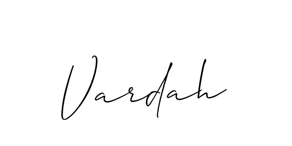 Best and Professional Signature Style for Vardah. Allison_Script Best Signature Style Collection. Vardah signature style 2 images and pictures png