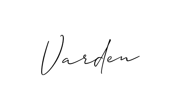 How to make Varden name signature. Use Allison_Script style for creating short signs online. This is the latest handwritten sign. Varden signature style 2 images and pictures png