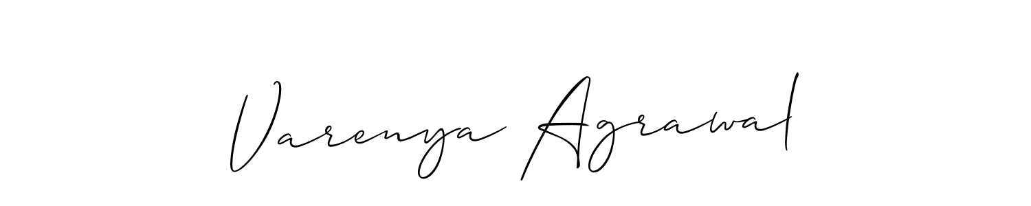 Best and Professional Signature Style for Varenya Agrawal. Allison_Script Best Signature Style Collection. Varenya Agrawal signature style 2 images and pictures png