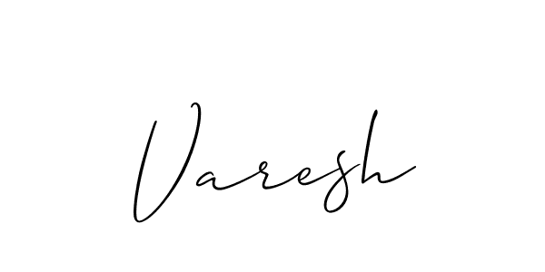 Also we have Varesh name is the best signature style. Create professional handwritten signature collection using Allison_Script autograph style. Varesh signature style 2 images and pictures png