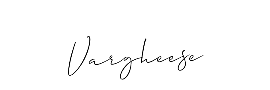 Make a short Vargheese signature style. Manage your documents anywhere anytime using Allison_Script. Create and add eSignatures, submit forms, share and send files easily. Vargheese signature style 2 images and pictures png