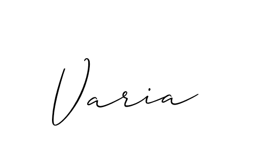 if you are searching for the best signature style for your name Varia. so please give up your signature search. here we have designed multiple signature styles  using Allison_Script. Varia signature style 2 images and pictures png