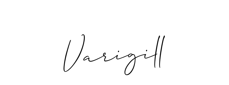 Also we have Varigill name is the best signature style. Create professional handwritten signature collection using Allison_Script autograph style. Varigill signature style 2 images and pictures png