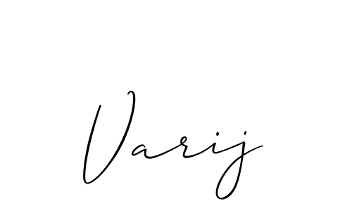 Here are the top 10 professional signature styles for the name Varij. These are the best autograph styles you can use for your name. Varij signature style 2 images and pictures png