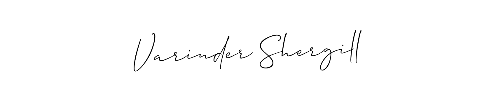 You can use this online signature creator to create a handwritten signature for the name Varinder Shergill. This is the best online autograph maker. Varinder Shergill signature style 2 images and pictures png