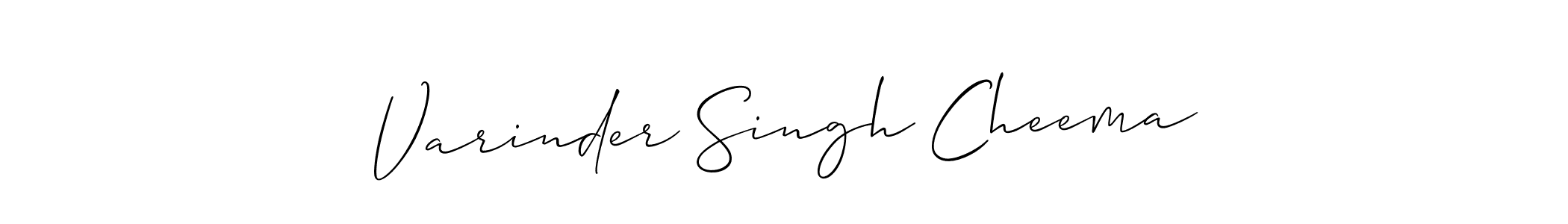 Best and Professional Signature Style for Varinder Singh Cheema. Allison_Script Best Signature Style Collection. Varinder Singh Cheema signature style 2 images and pictures png