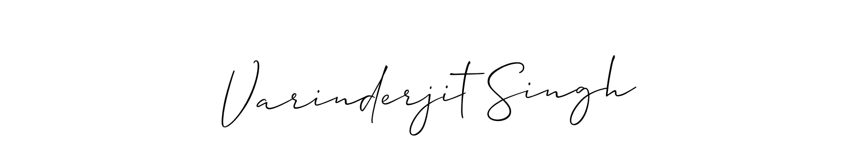 It looks lik you need a new signature style for name Varinderjit Singh. Design unique handwritten (Allison_Script) signature with our free signature maker in just a few clicks. Varinderjit Singh signature style 2 images and pictures png