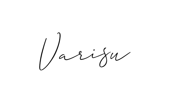 Best and Professional Signature Style for Varisu. Allison_Script Best Signature Style Collection. Varisu signature style 2 images and pictures png