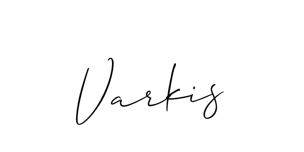 Once you've used our free online signature maker to create your best signature Allison_Script style, it's time to enjoy all of the benefits that Varkis name signing documents. Varkis signature style 2 images and pictures png