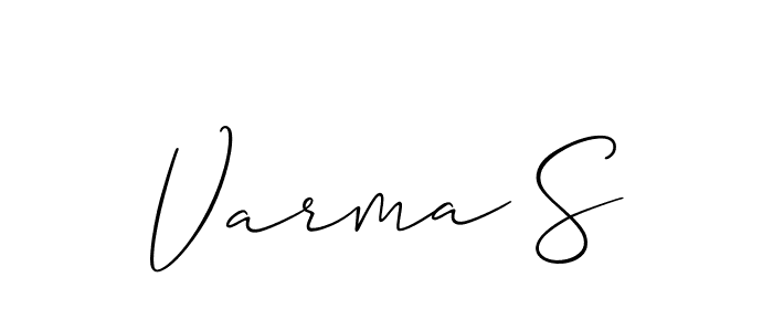 You can use this online signature creator to create a handwritten signature for the name Varma S. This is the best online autograph maker. Varma S signature style 2 images and pictures png