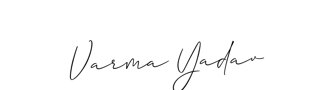 This is the best signature style for the Varma Yadav name. Also you like these signature font (Allison_Script). Mix name signature. Varma Yadav signature style 2 images and pictures png
