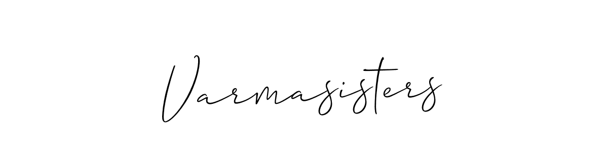 This is the best signature style for the Varmasisters name. Also you like these signature font (Allison_Script). Mix name signature. Varmasisters signature style 2 images and pictures png