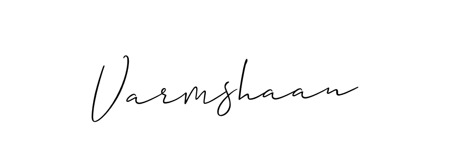 Best and Professional Signature Style for Varmshaan. Allison_Script Best Signature Style Collection. Varmshaan signature style 2 images and pictures png