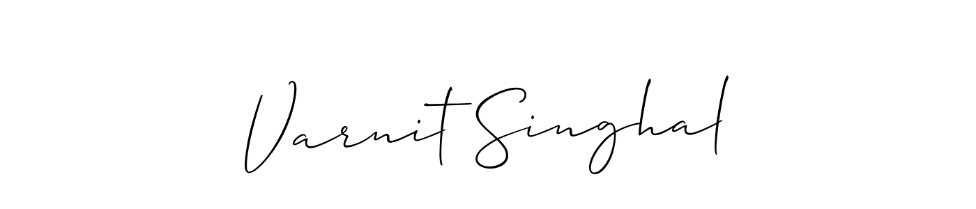 Once you've used our free online signature maker to create your best signature Allison_Script style, it's time to enjoy all of the benefits that Varnit Singhal name signing documents. Varnit Singhal signature style 2 images and pictures png