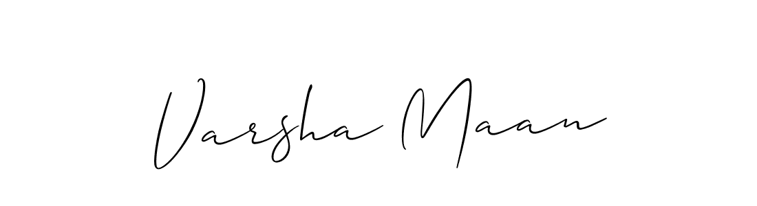 Once you've used our free online signature maker to create your best signature Allison_Script style, it's time to enjoy all of the benefits that Varsha Maan name signing documents. Varsha Maan signature style 2 images and pictures png