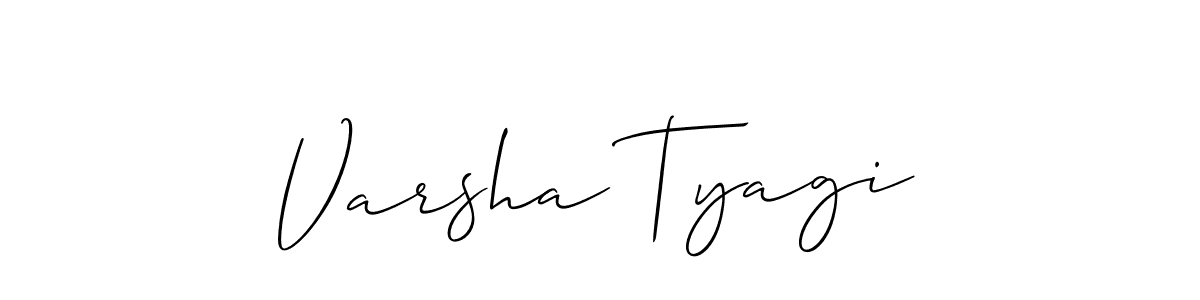 You can use this online signature creator to create a handwritten signature for the name Varsha Tyagi. This is the best online autograph maker. Varsha Tyagi signature style 2 images and pictures png