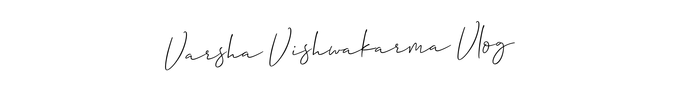Best and Professional Signature Style for Varsha Vishwakarma Vlog. Allison_Script Best Signature Style Collection. Varsha Vishwakarma Vlog signature style 2 images and pictures png