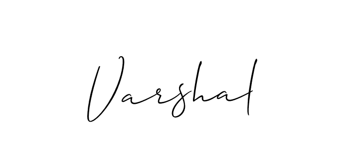 How to make Varshal name signature. Use Allison_Script style for creating short signs online. This is the latest handwritten sign. Varshal signature style 2 images and pictures png