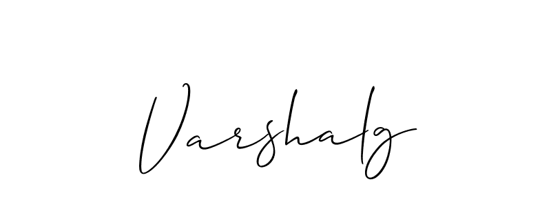 Similarly Allison_Script is the best handwritten signature design. Signature creator online .You can use it as an online autograph creator for name Varshalg. Varshalg signature style 2 images and pictures png