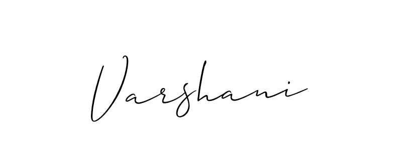 Also You can easily find your signature by using the search form. We will create Varshani name handwritten signature images for you free of cost using Allison_Script sign style. Varshani signature style 2 images and pictures png