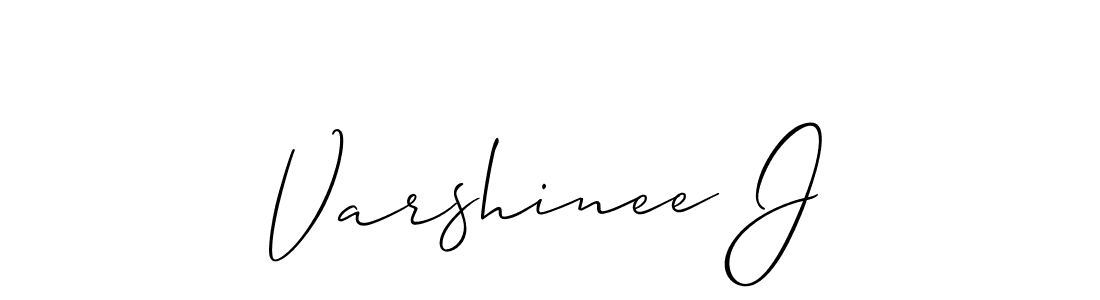 This is the best signature style for the Varshinee J name. Also you like these signature font (Allison_Script). Mix name signature. Varshinee J signature style 2 images and pictures png