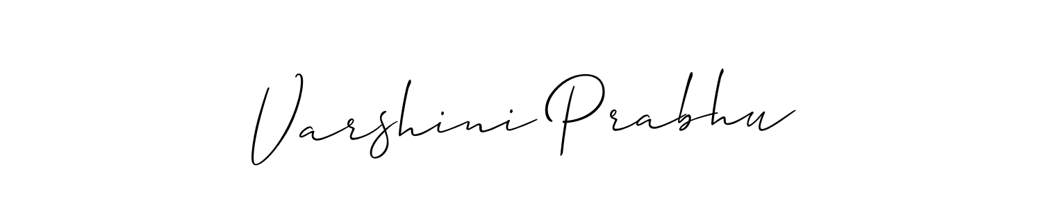 Best and Professional Signature Style for Varshini Prabhu. Allison_Script Best Signature Style Collection. Varshini Prabhu signature style 2 images and pictures png