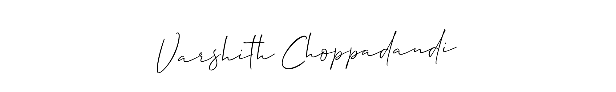 Best and Professional Signature Style for Varshith Choppadandi. Allison_Script Best Signature Style Collection. Varshith Choppadandi signature style 2 images and pictures png