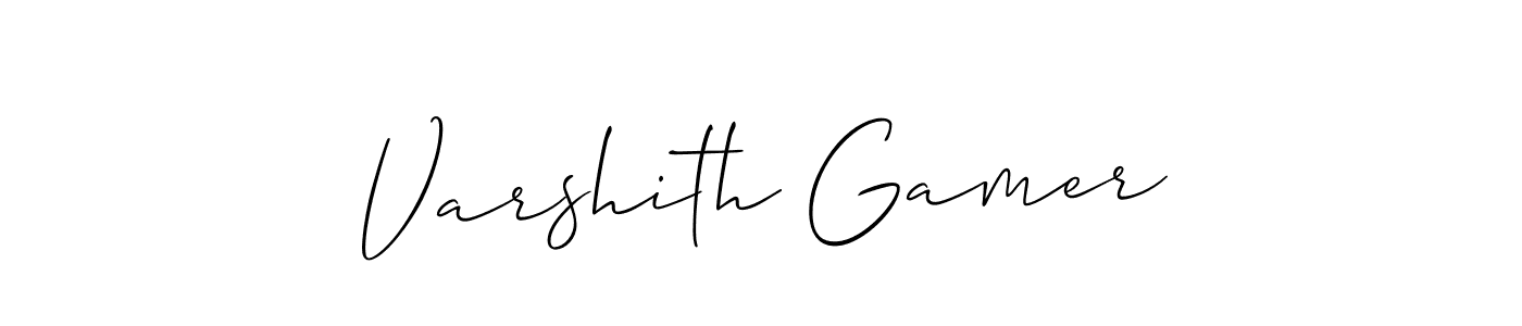 Best and Professional Signature Style for Varshith Gamer. Allison_Script Best Signature Style Collection. Varshith Gamer signature style 2 images and pictures png