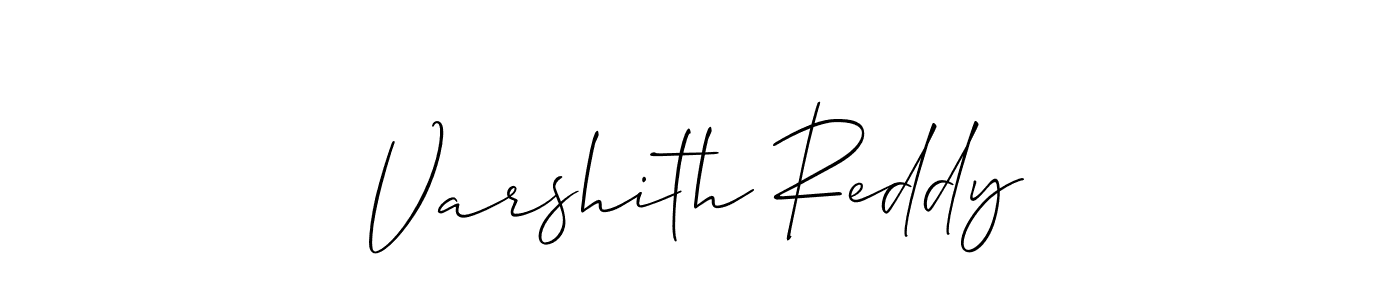 Similarly Allison_Script is the best handwritten signature design. Signature creator online .You can use it as an online autograph creator for name Varshith Reddy. Varshith Reddy signature style 2 images and pictures png