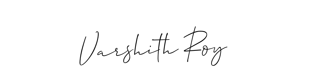 Check out images of Autograph of Varshith Roy name. Actor Varshith Roy Signature Style. Allison_Script is a professional sign style online. Varshith Roy signature style 2 images and pictures png