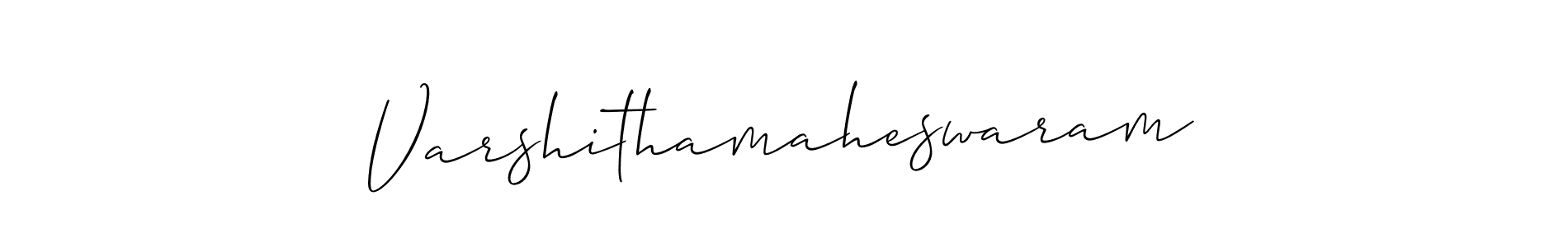 Make a beautiful signature design for name Varshithamaheswaram. Use this online signature maker to create a handwritten signature for free. Varshithamaheswaram signature style 2 images and pictures png