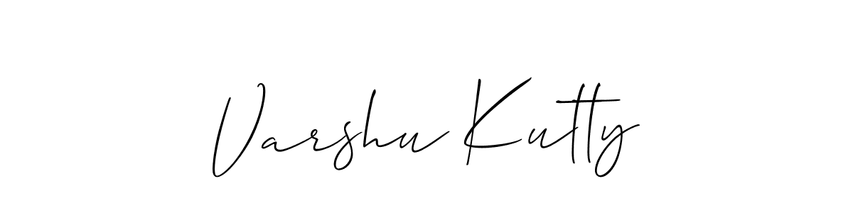 Once you've used our free online signature maker to create your best signature Allison_Script style, it's time to enjoy all of the benefits that Varshu Kutty name signing documents. Varshu Kutty signature style 2 images and pictures png