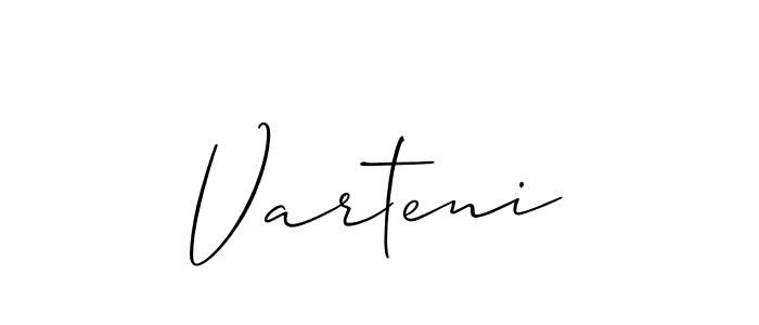 Also You can easily find your signature by using the search form. We will create Varteni name handwritten signature images for you free of cost using Allison_Script sign style. Varteni signature style 2 images and pictures png