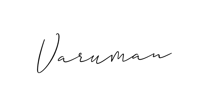 Varuman stylish signature style. Best Handwritten Sign (Allison_Script) for my name. Handwritten Signature Collection Ideas for my name Varuman. Varuman signature style 2 images and pictures png