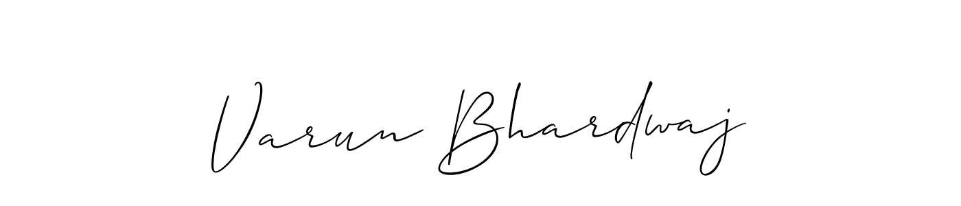 Make a short Varun Bhardwaj signature style. Manage your documents anywhere anytime using Allison_Script. Create and add eSignatures, submit forms, share and send files easily. Varun Bhardwaj signature style 2 images and pictures png