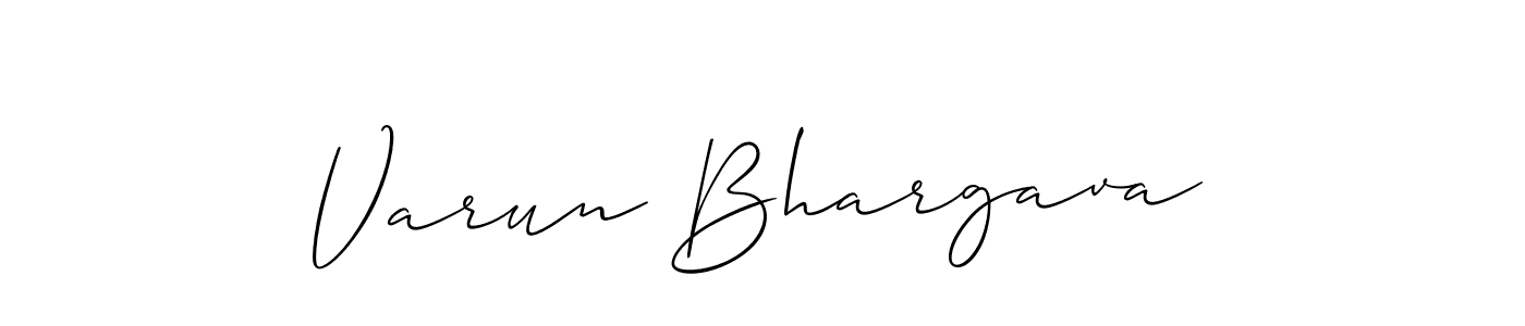 Similarly Allison_Script is the best handwritten signature design. Signature creator online .You can use it as an online autograph creator for name Varun Bhargava. Varun Bhargava signature style 2 images and pictures png