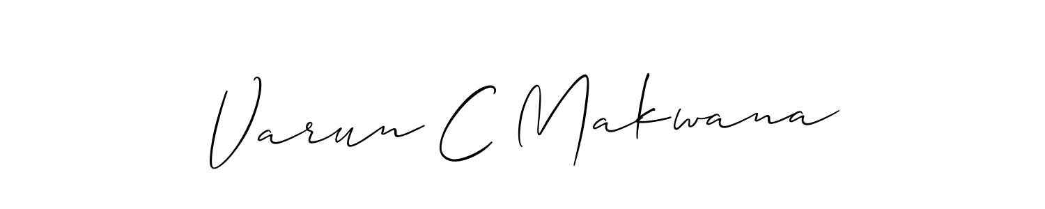 You can use this online signature creator to create a handwritten signature for the name Varun C Makwana. This is the best online autograph maker. Varun C Makwana signature style 2 images and pictures png