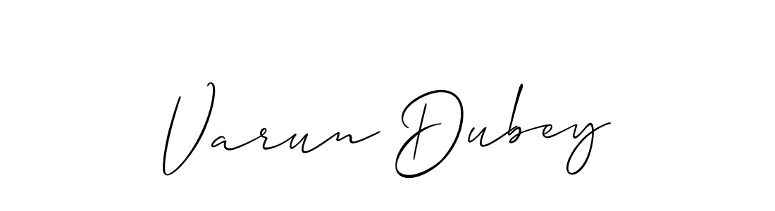 Make a short Varun Dubey signature style. Manage your documents anywhere anytime using Allison_Script. Create and add eSignatures, submit forms, share and send files easily. Varun Dubey signature style 2 images and pictures png