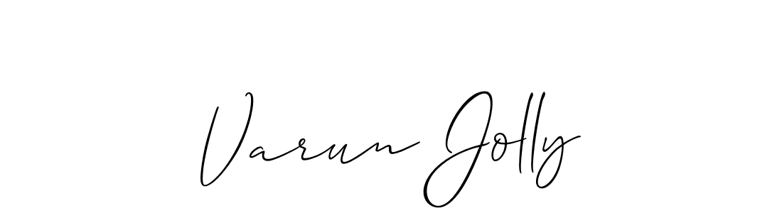 You can use this online signature creator to create a handwritten signature for the name Varun Jolly. This is the best online autograph maker. Varun Jolly signature style 2 images and pictures png
