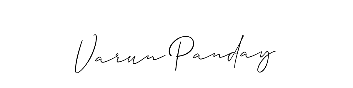 You can use this online signature creator to create a handwritten signature for the name Varun Panday. This is the best online autograph maker. Varun Panday signature style 2 images and pictures png