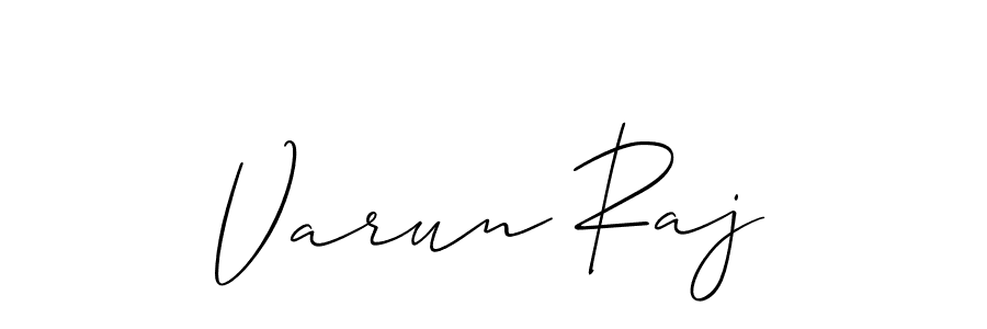 Also You can easily find your signature by using the search form. We will create Varun Raj name handwritten signature images for you free of cost using Allison_Script sign style. Varun Raj signature style 2 images and pictures png